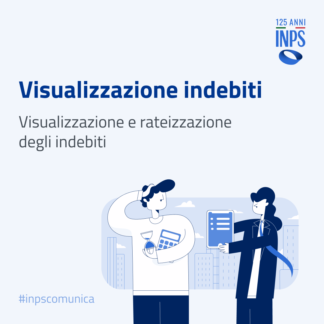 INPS_it's tweet photo. Scopri il servizio di gestione degli #indebiti!
È possibile visualizzare online gli indebiti da restituire ad #INPS e attivare direttamente da casa una rateizzazione mediante avvisi di pagamento #PagoPA.
🔗 https://t.co/E9QLC0byKF
#InpsComunica #OpenRI https://t.co/racmA4jUCV