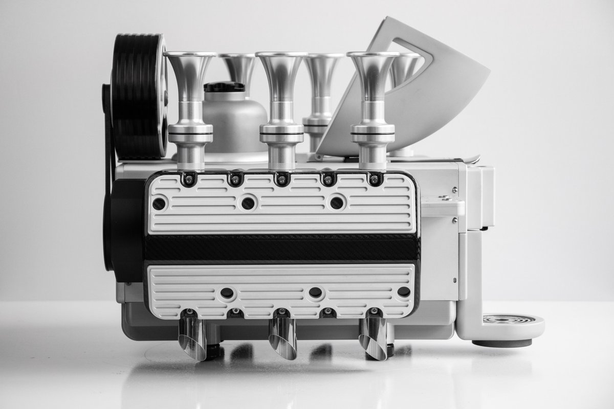 SuperVeloceCo's tweet photo. Experience the thrill of smooth, rich flavors from our exclusive line of Flat Six engine-inspired coffee machines.

Each machine boasts precise engineering, timeless design and exceptional craftsmanship. Indulge in gourmet brews that will fuel your day.
.
.
.
.
#superveloce https://t.co/24l8p20dXf