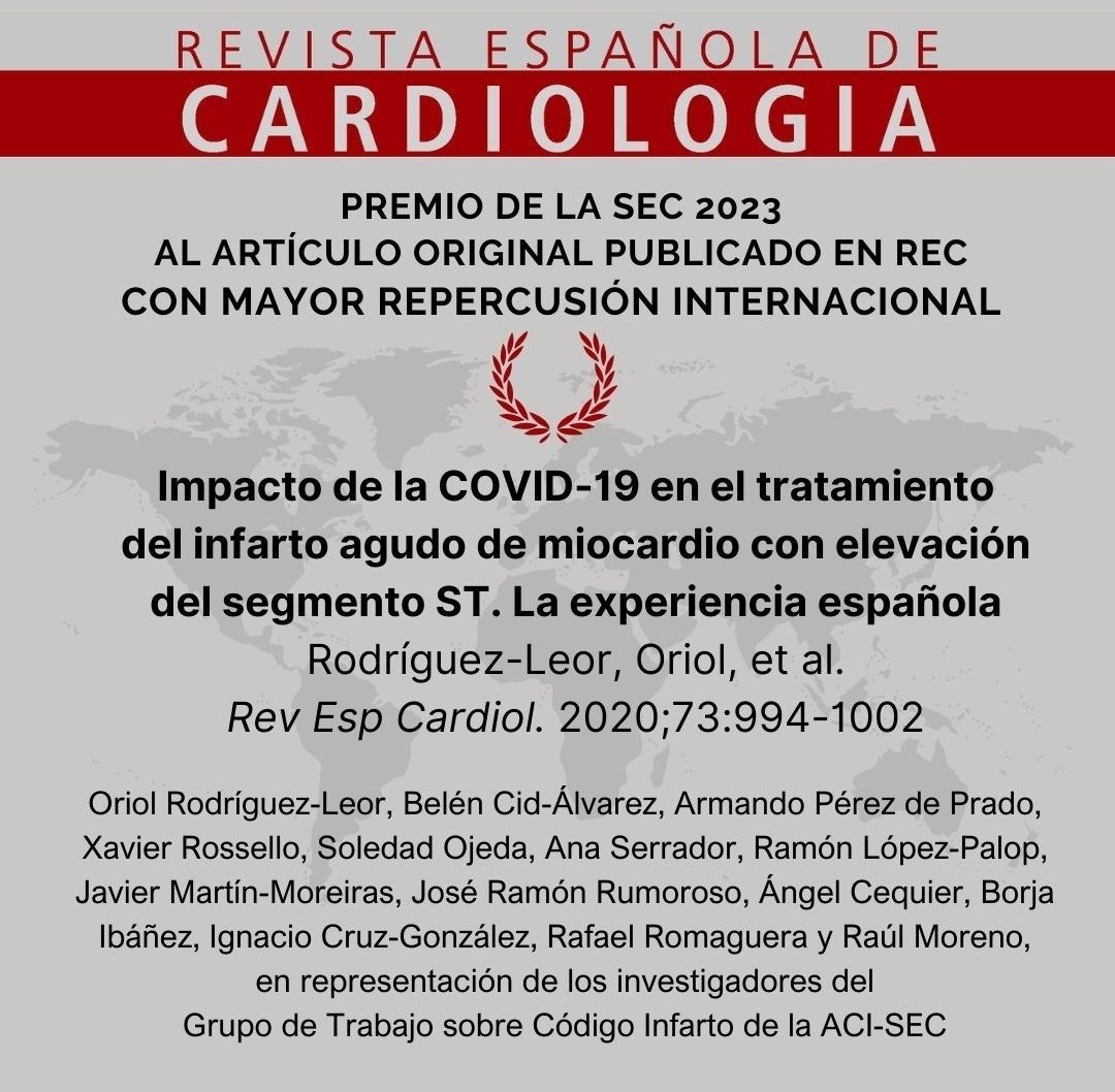 Una gran colaboración y un gran trabajo del Dr. Oriol Rodríguez @oriolrodriguez5 @AreaUnoArrixaca @shci_sec # @secardiologia @SMurCardio @commurcia @RevEspCardiol @ResiSec @clinica_sec @IMIB_RMurcia @UMU @ucam