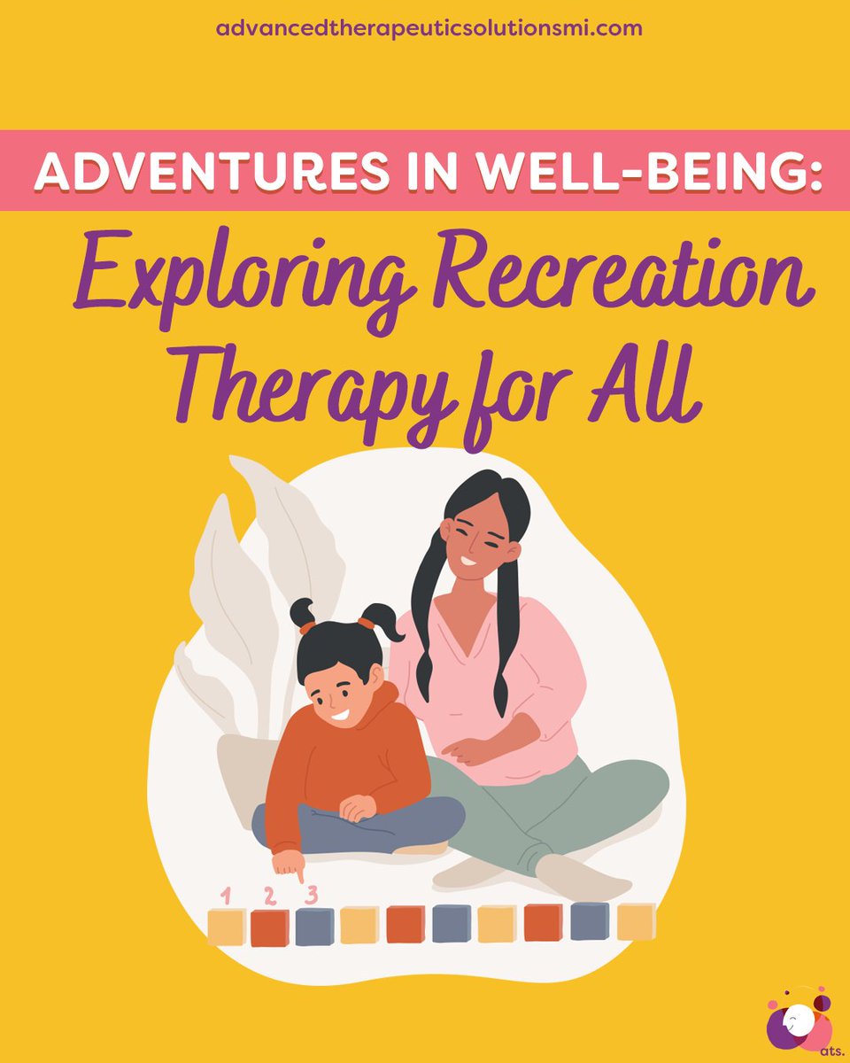 🏞️ Enhance wellness with recreation therapy! 🚴‍♀️🏊‍♂️ Discover how tailored activities boost physical and mental health for all. Join our journey of exploration! 🌄🌈

➡️ advancedtherapeuticsolutionsmi.com

#RecreationTherapy #MentalHealth