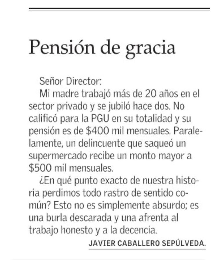 Que buena carta 👇 El dedo en la llaga.