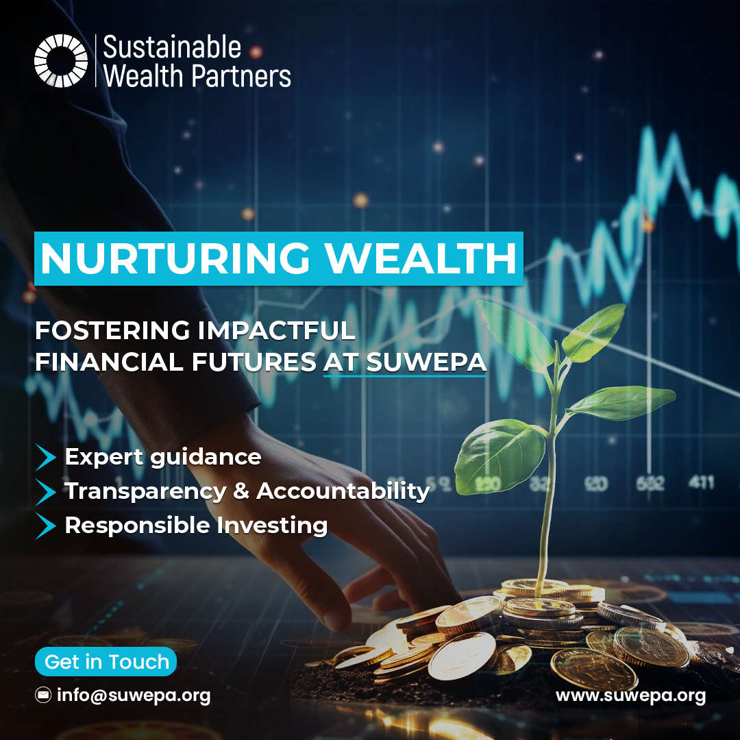 Embark on a journey with Suwepa, where we specialize in Nurturing Wealth and Fostering Impactful Financial Futures. 

Visit: suwepa.org

#suwepa #consciouswealth #responsibleinvesting #greenerfuture #wealthmanagement #turkey #realestate #financialplanning