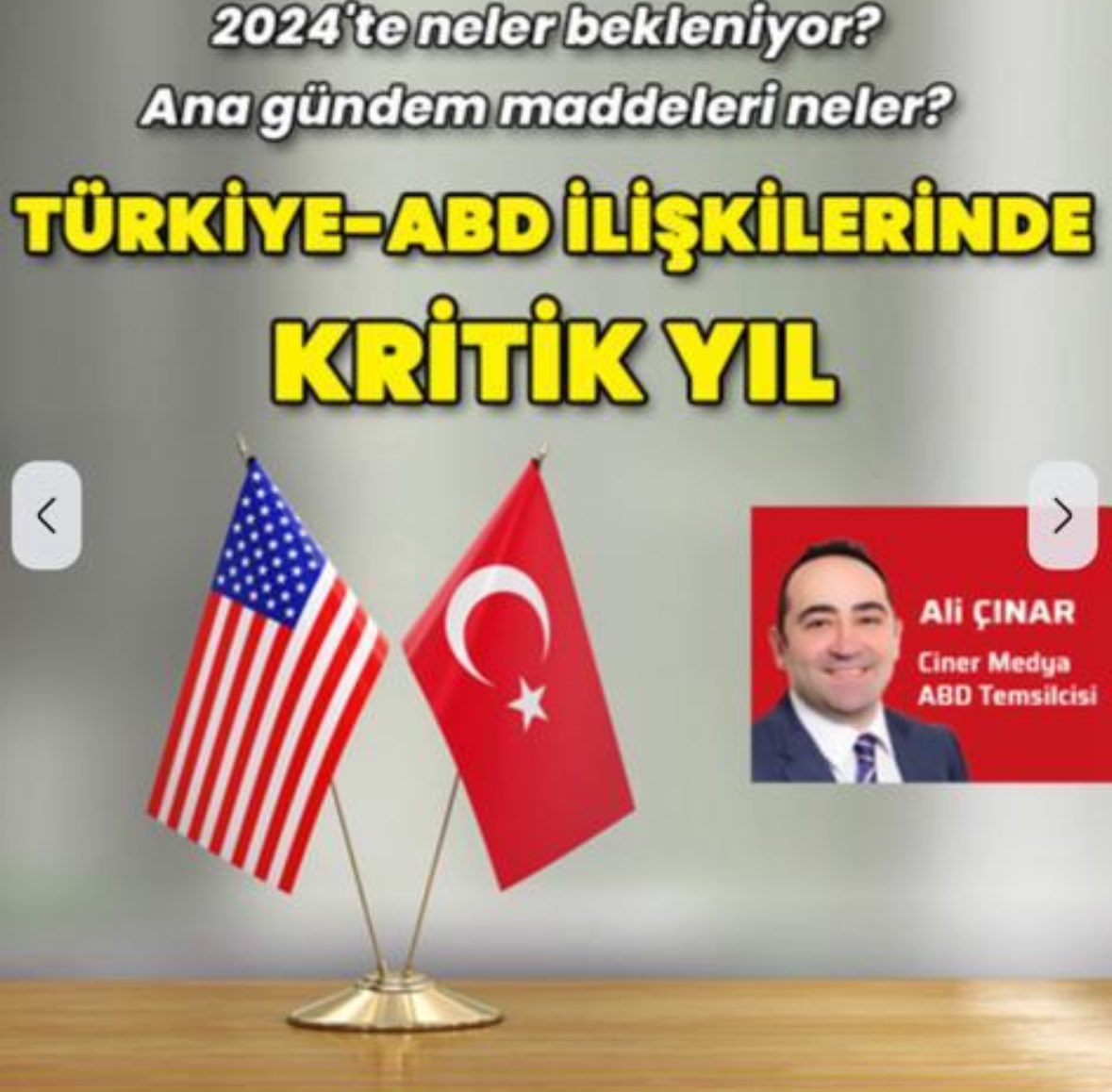 Türkiye-ABD ilişkilerinde kritik yıl Türk-Amerikan ilişkilerinde kriz olmasa da birçok ana sorunun çözülemediği bir yılı geride bırakılıyor. m.haberturk.com/turkiye-abd-il…