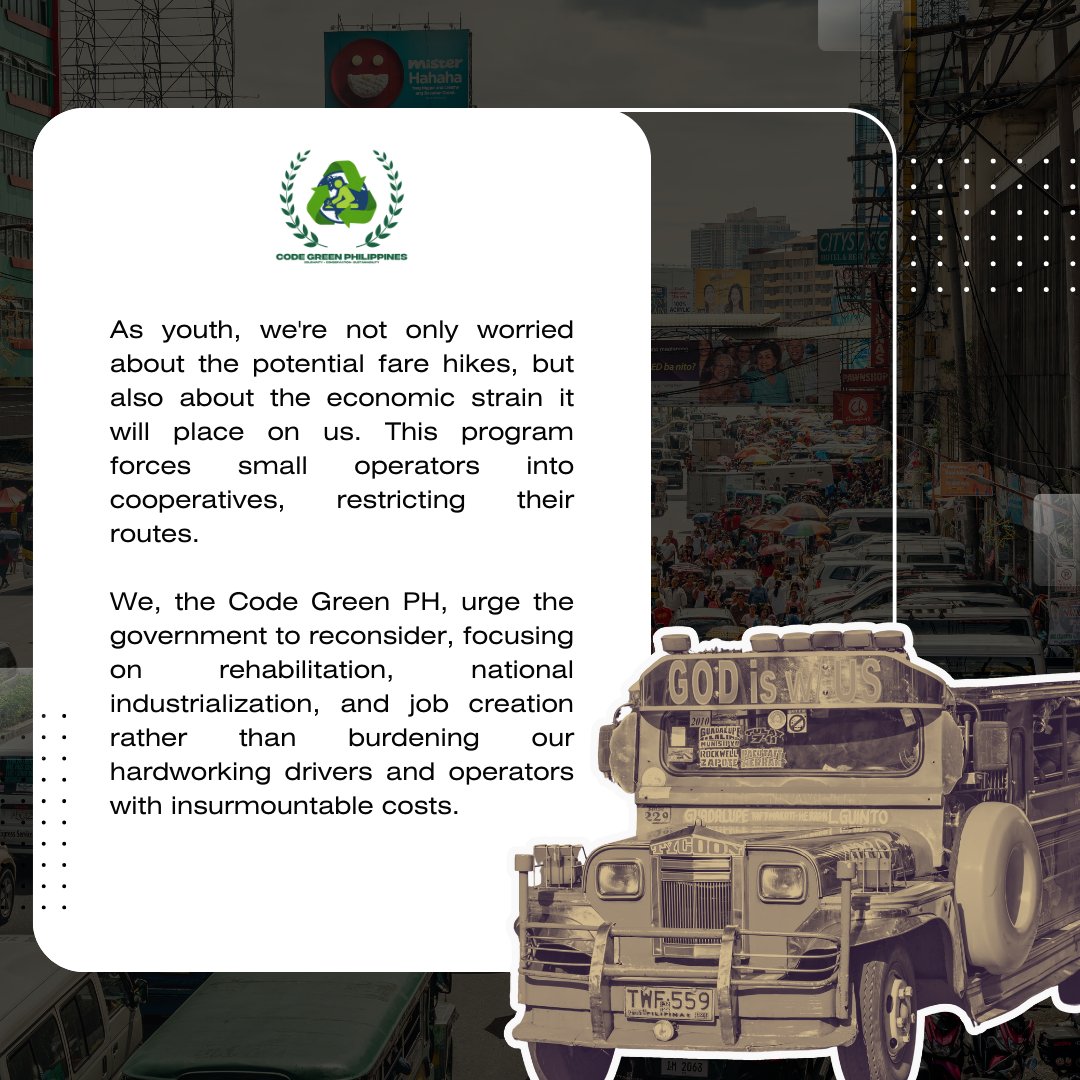 codegreenph's tweet photo. It's time to advocate for sustainable solutions that truly address environmental concerns without compromising our cultural heritage. https://t.co/fFk4nYnQgq