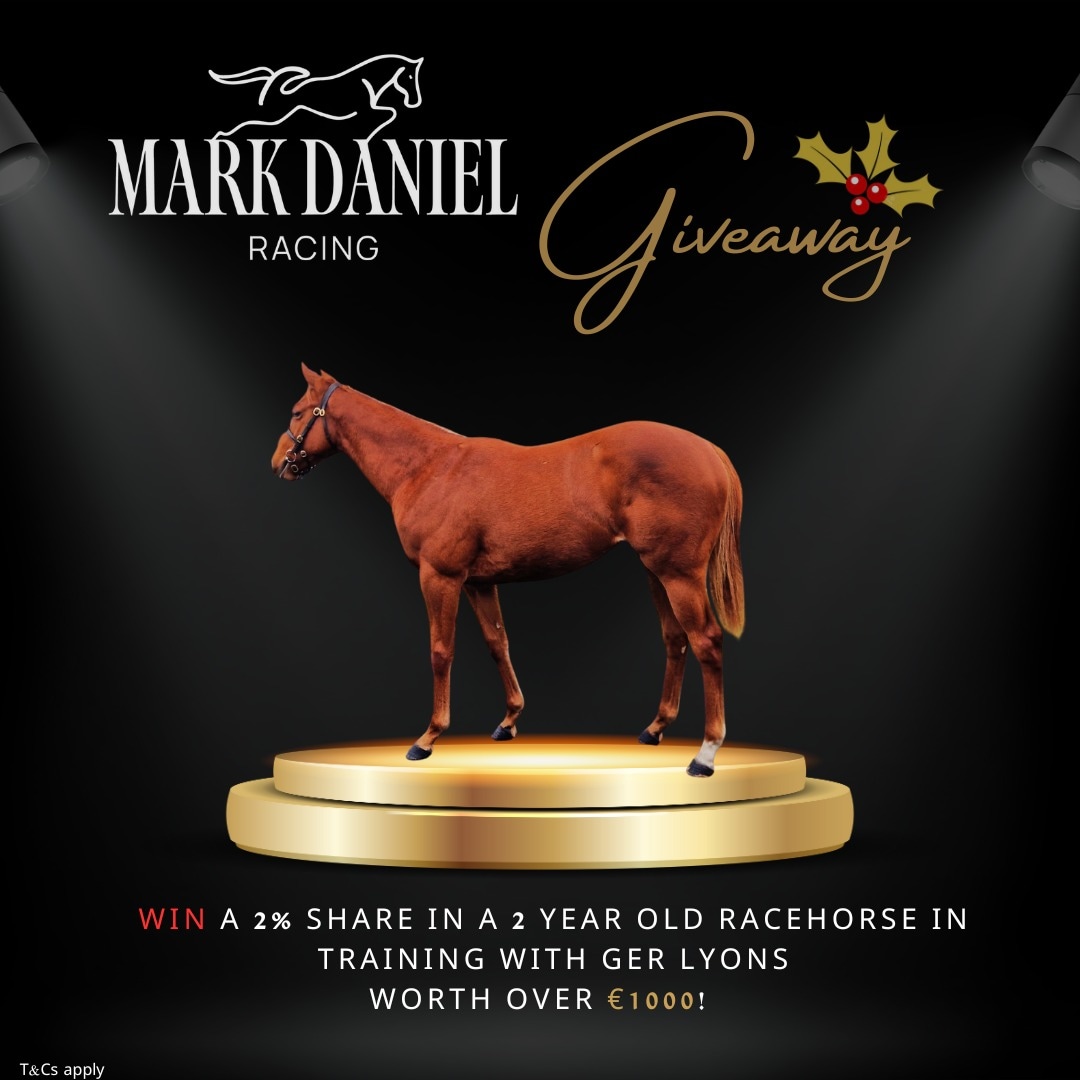 MDanielRacing's tweet photo. Last few days to enter our great giveaway !! 

Don't miss out !

https://t.co/grP3xMhLaV

#giveaway #mdracing #syndicate #racingfestival #racehorseowner https://t.co/q4rEkgl9bn