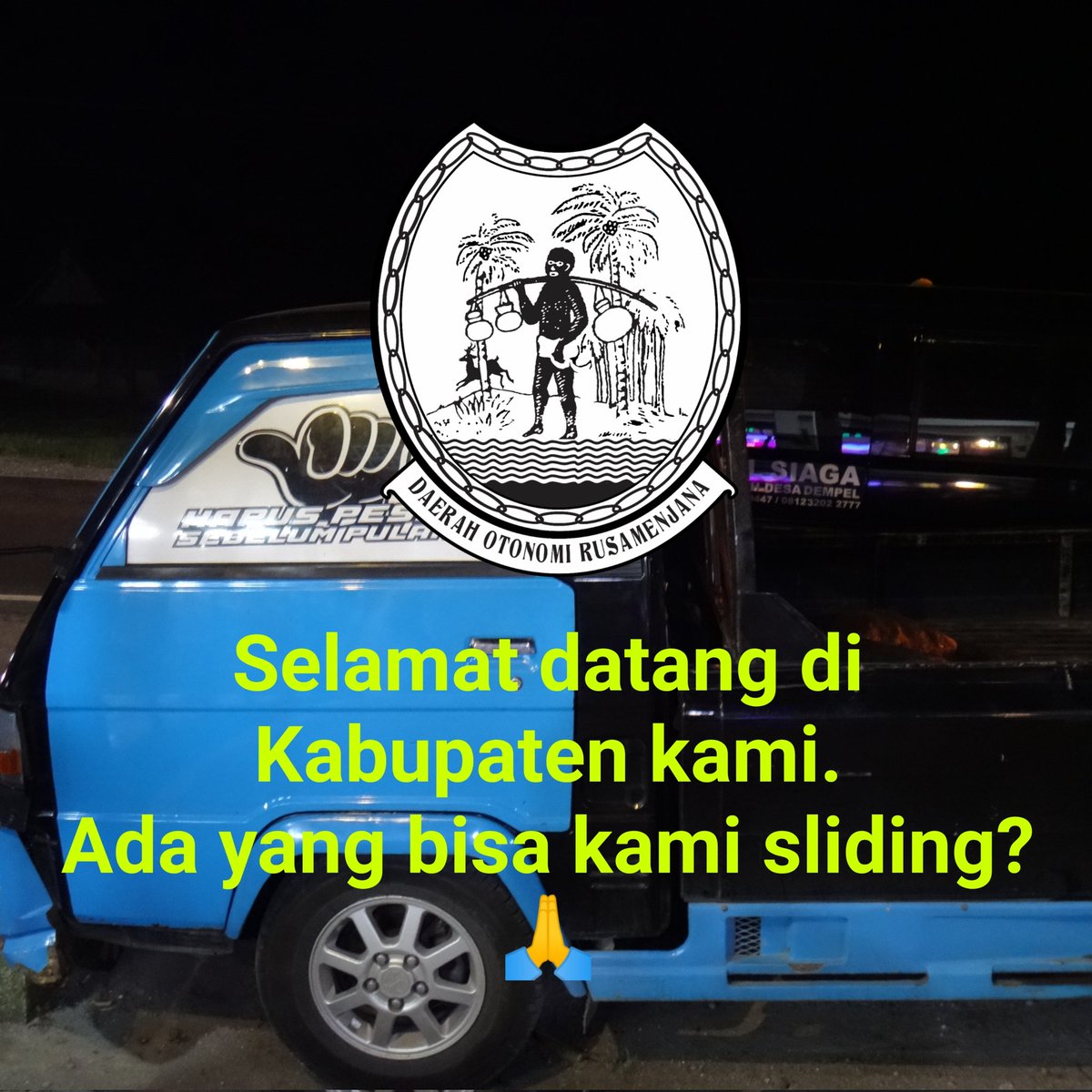 rusamenjana's tweet photo. Selamat melipir di teritorial kami. Selogan akhir tahun ini "Gemah Ripah Loh Kok Jemawa" menjadi bagian akulturasi budaya yang solid dan amanah.

Monggo berkunjung ke to goo! kami. https://t.co/XIZ3JW0eV0