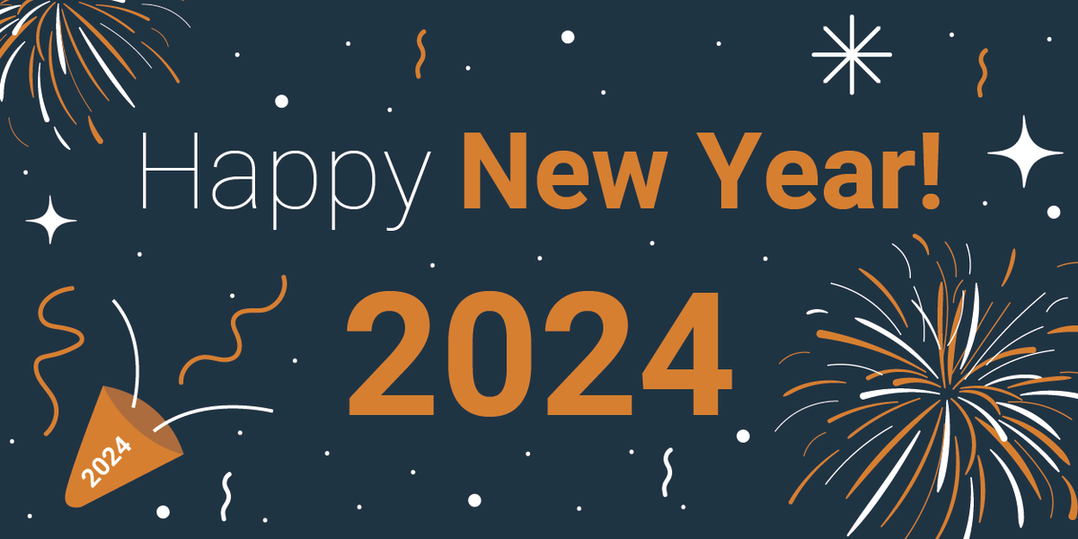 Cyso wenst iedereen een gelukkig, gezond en succesvol 2024!