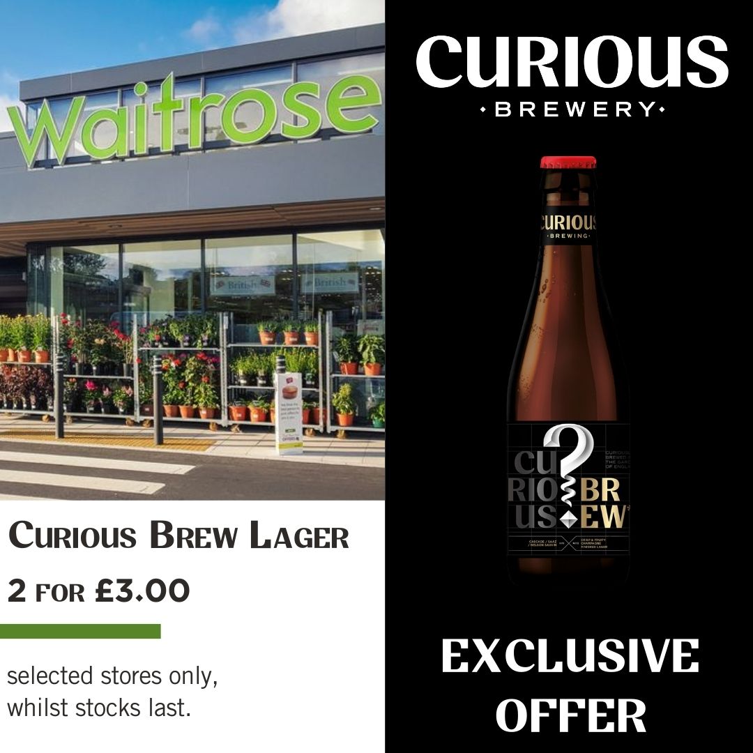 The gift of great beer is here! 🍻 Celebrate the holiday season with our Curious Brew 2 for £3 promotion, available until January 1st, 2024.

It's the perfect reason to raise a glass and toast to the festive spirit. 🥂