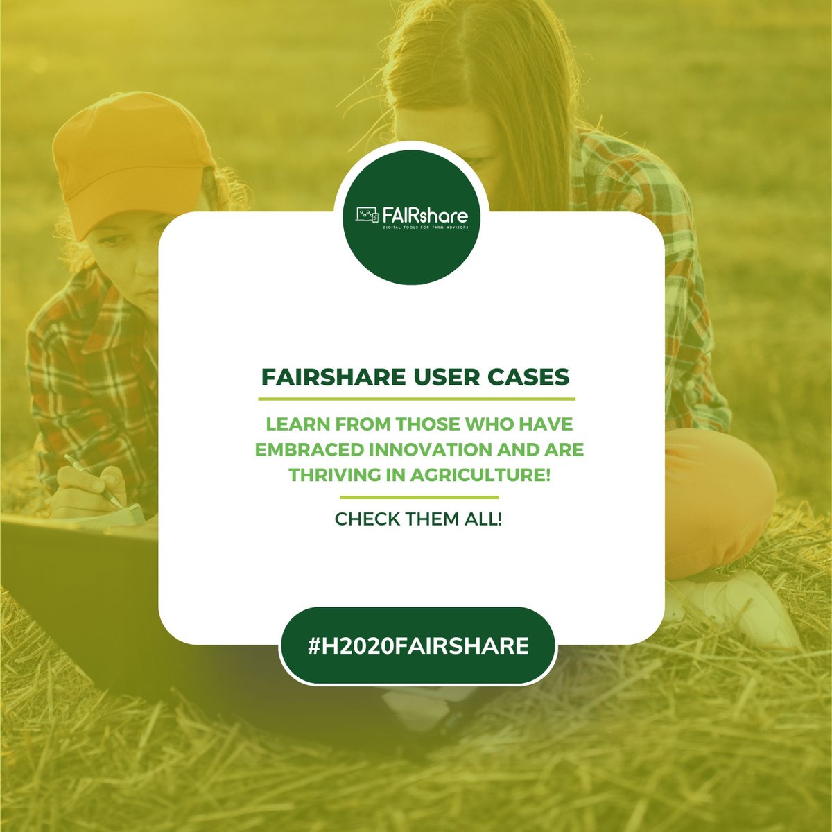 🌿 FAIRshare's User Cases showcase real success stories in farming.  

Learn from those who have embraced innovation and are thriving in agriculture. 🌟🌾  

User cases – Fairshare Project (buff.ly/47DyoHi)