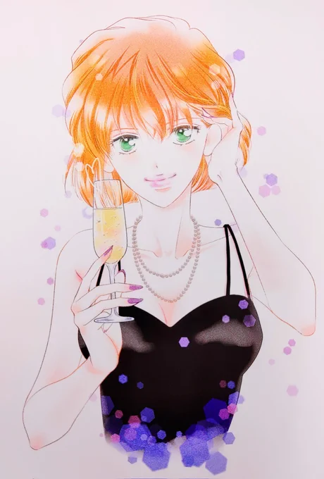 2023も残り3日ですね。 今年も女子を沢山描きました&見てくれてありがとうございます! 1～4月の女子たち+弟。