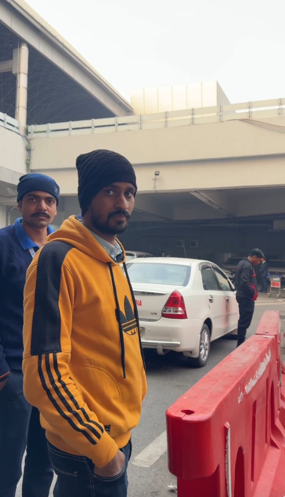 Delhi is amusing. Two guys running their own shuttle bus right outside t2. Taking Rs. 40-100 for t2 to t1. ONLY CASH. When I told him it’s supposed to be free, he said Delhi airport rules have changed, you now have to pay Rs. 40 for kids, Rs. 100 for adults, as <a href="/OfficialDMRC/">Delhi Metro Rail Corporation</a> now