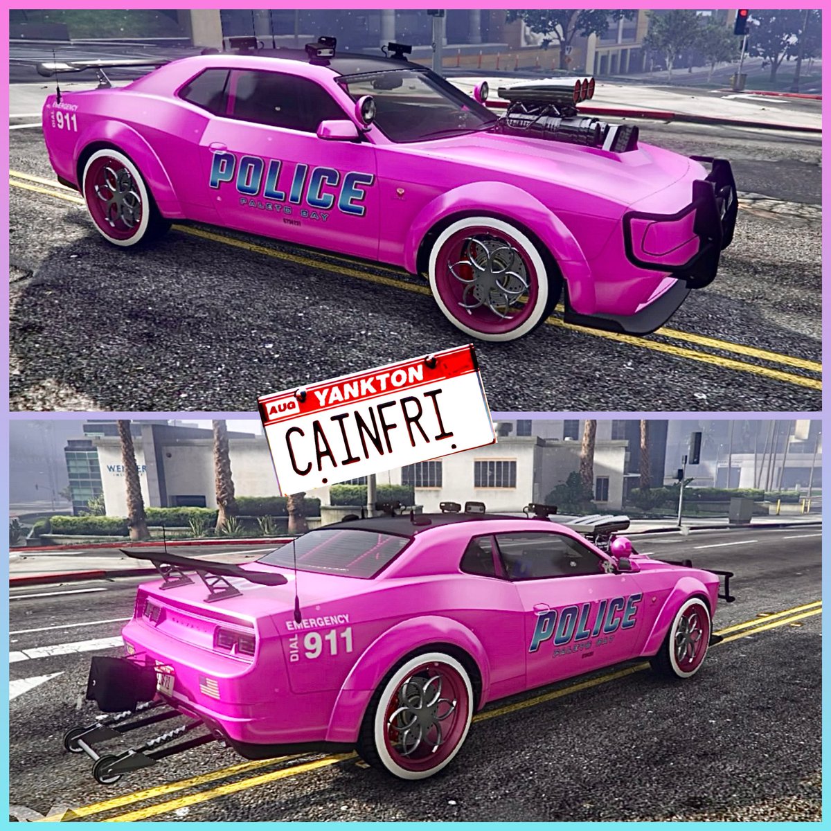 cainfrinarvalo's tweet photo. ✅stay tuned ✅
           ⭐️PS5 only ⭐️                       🔴DROP ON MY YouTube CHANEL
👉 https://t.co/3wsTVuB90E

♻️♻️RT ♻️♻️subscribe ♻️♻️like

#gauntlet #intetceptor #ballerstd #gta #rockstar #drop #cars #police #modded #voiture #carmeet #gctf #GTA5 #GTAOnline https://t.co/l7zVyQ2y1i