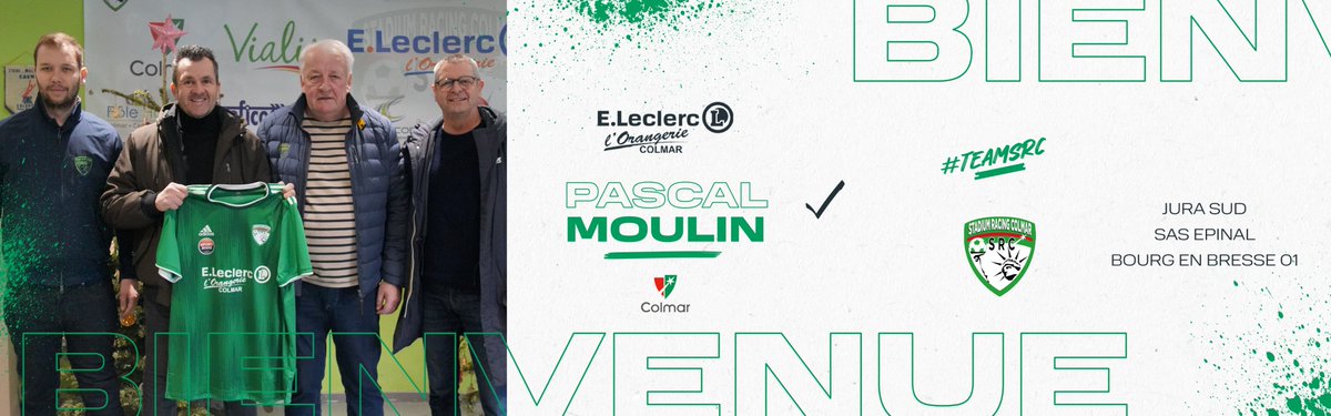 Pascal Moulin est notre nouveau coach !✍️

Riche de nombreuses années d’expérience comme entraîneur en N2 et National, Pascal Moulin rejoint dès aujourd’hui, le SR Colmar. 🟢

Bienvenue dans la maison verte ! 🤜🤛

#fiertéverte 💚