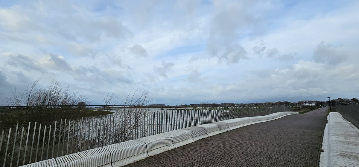 robindepobbin's tweet photo. Voorlopig het hoogste peil. #Hoogwater #Vianen https://t.co/TtUiayiEH1