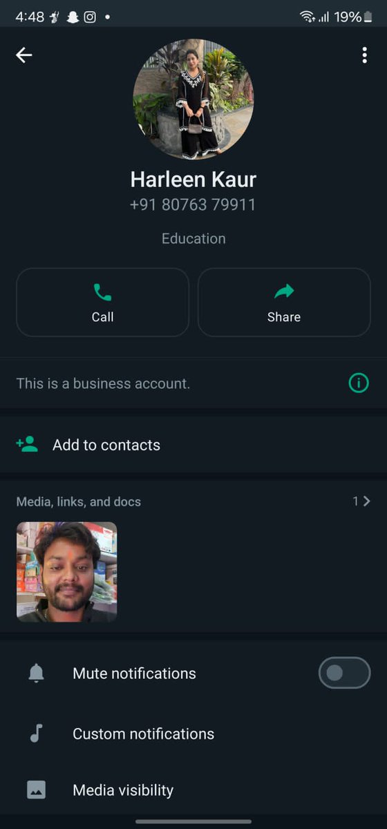 rajansinghaniya's tweet photo. To viral his contact details and his photos to everyone in his contact list or they are asking to call to all and they are calling him and his relatives continuously.... I'm requesting you to please check and take immediate action on that gangs... thanks https://t.co/N39hVqEGuh
