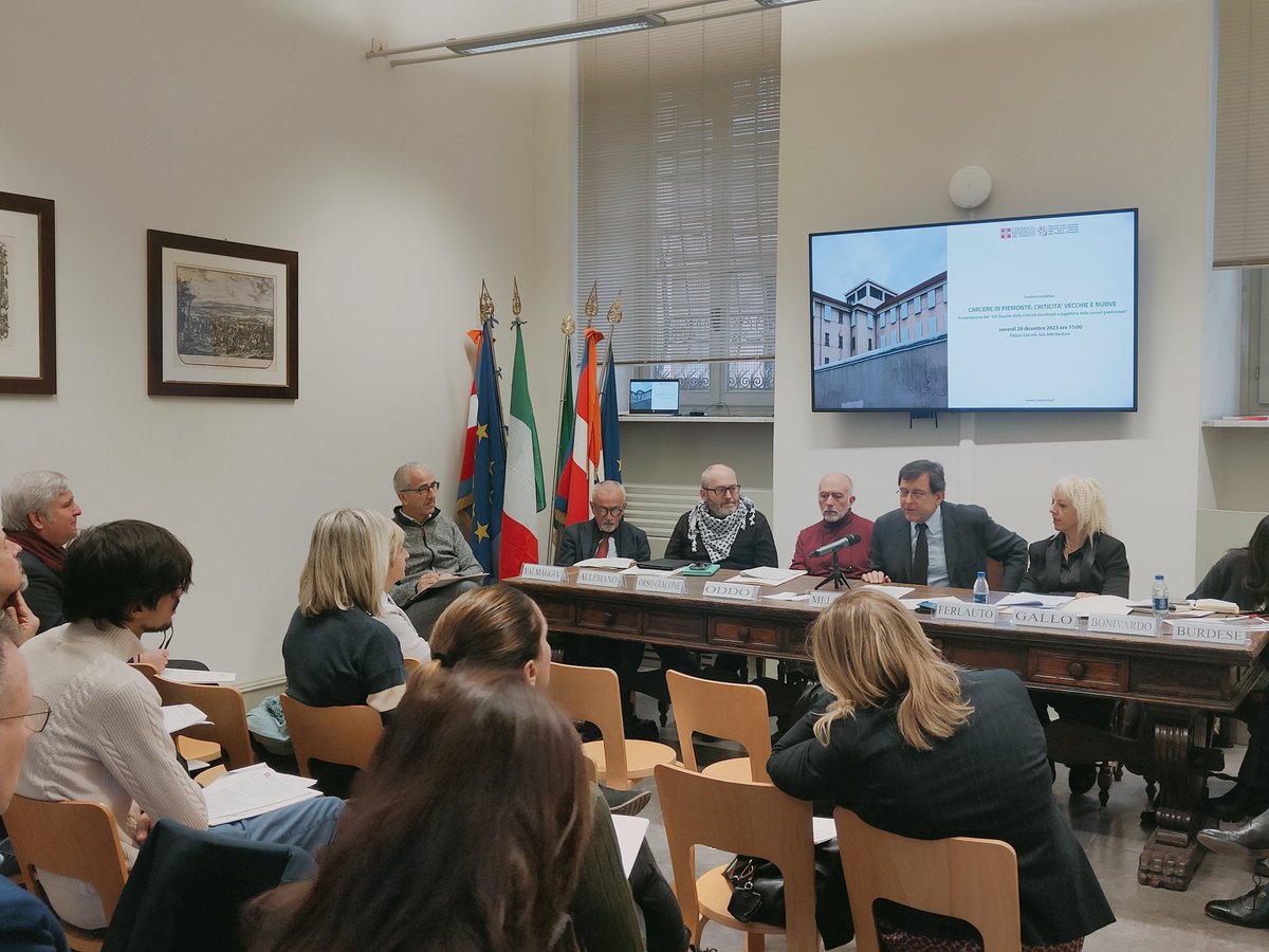 Per il carcere di #Verbania <a href="/brunomellano/">Bruno Mellano</a> sottolinea i limiti di spazio per la struttura più piccola del #Piemonte, serve maggiore attenzione per carcere che fa molte cose, ben inserito nel tessuto sociale della città