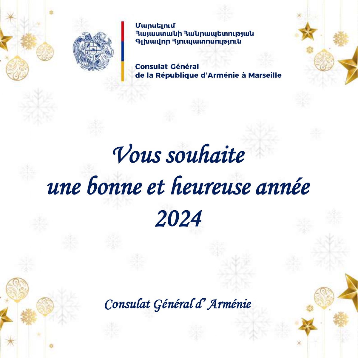Consulat Général d’Arménie à Marseille (@armmarseille) on Twitter photo 