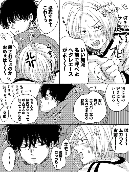 お互い強行突破なナツシン 