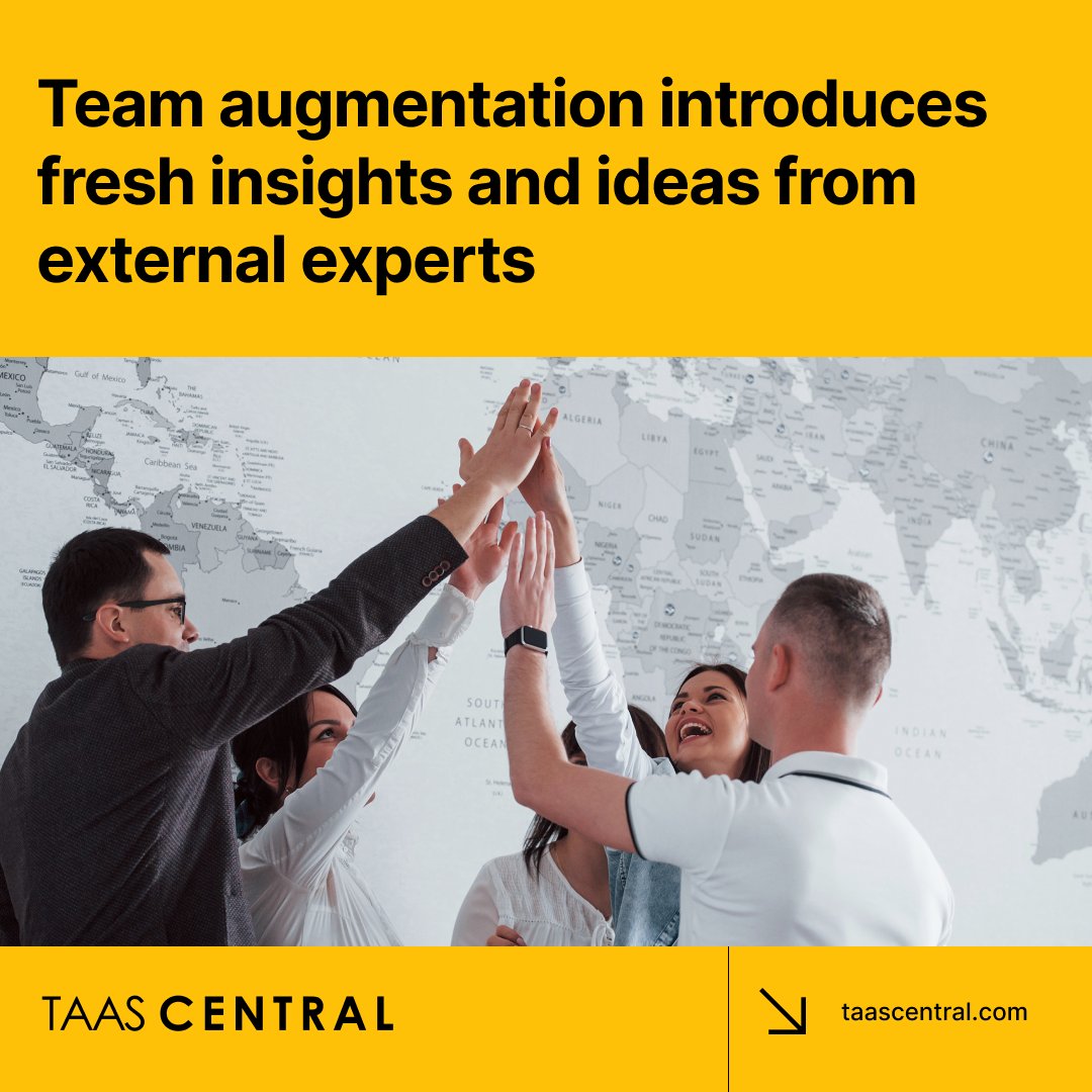 Team augmentation introduces fresh insights and ideas from external experts. This infusion of innovation can fuel creative problem-solving and cultivate a culture of continuous improvement. #InnovationInjection #FreshPerspectives