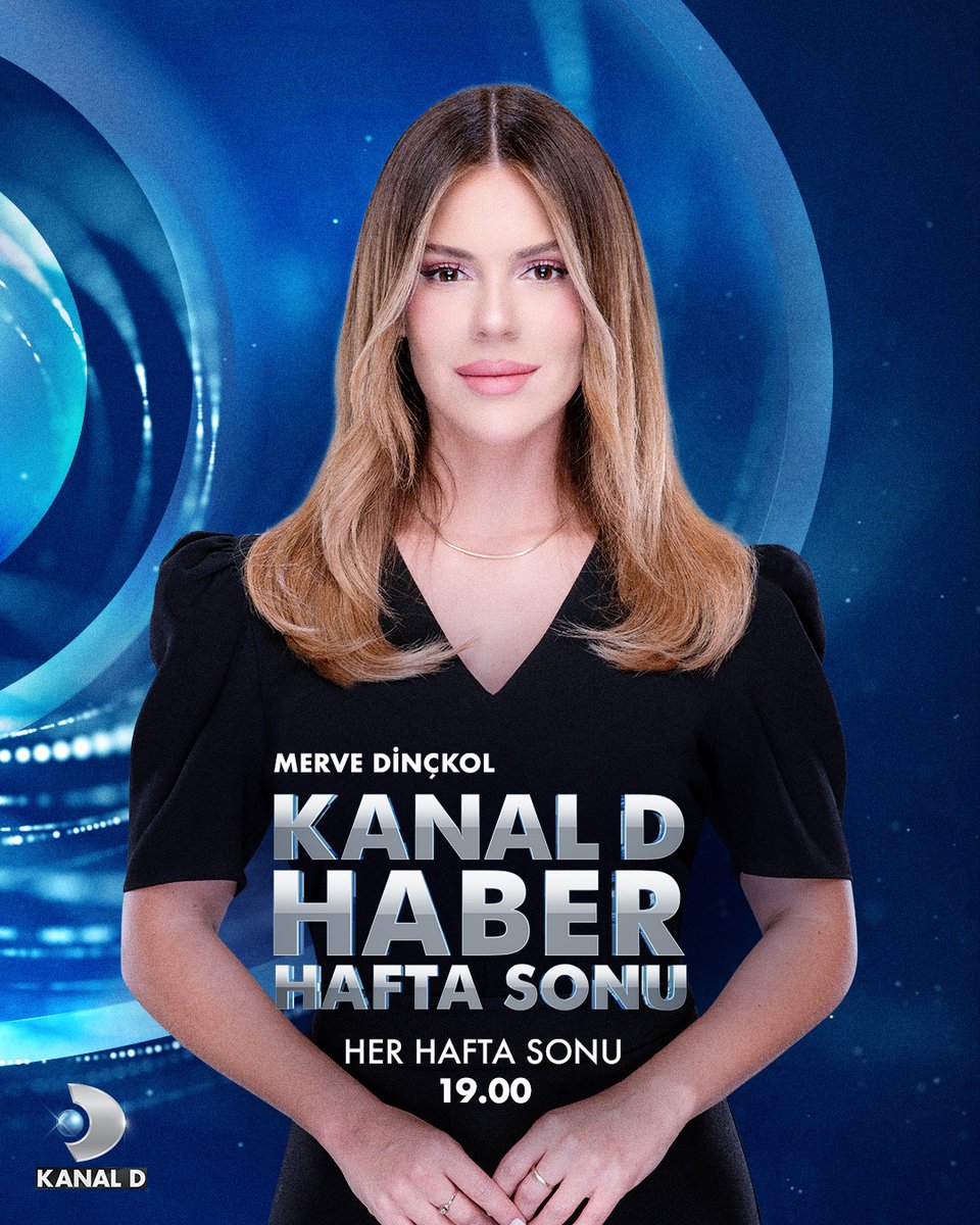 Kanal D (@kanald) on Twitter photo Merve Dinçkol'un sunumuyla #KanalDAnaHaber Hafta Sonu, cumartesi ve pazar günleri 19.00'da #KanalD'de!
<a href="/dinckolm/">Merve Dinçkol</a> Merve Dinçkol'un sunumuyla #KanalDAnaHaber Hafta Sonu, cumartesi ve pazar günleri 19.00'da #KanalD'de!
<a href="/dinckolm/">Merve Dinçkol</a>
