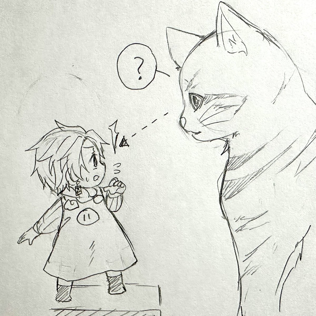 @iswimingyoursea こんなかんじで
👦には見えない🧚が、、、 