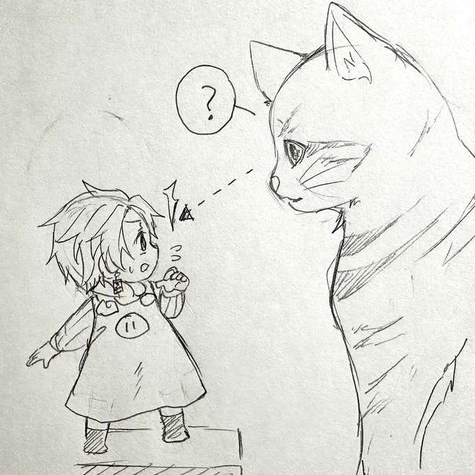 @iswimingyoursea こんなかんじで
👦には見えない🧚が、、、 
