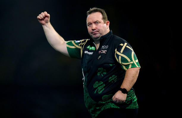 dartswap's tweet photo. Fermanagh's Brendan Dolan shocks Gerwyn Price at World Darts Championships https://t.co/01gZz3MHlN https://t.co/tbyZ7R40Cb