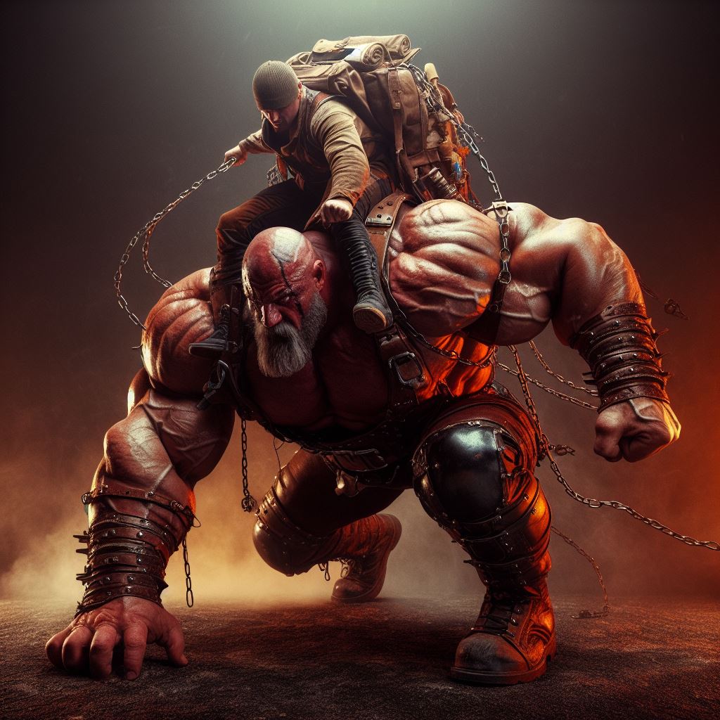 Rider57869287's tweet photo. #ai #muscle #bulkymuscle #liftandcarry #gym #humanweight #musclemen #shoulderride https://t.co/tmndIPAs7g
