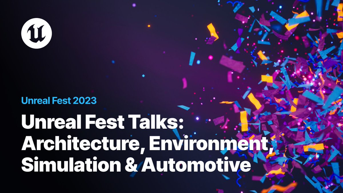 UnrealEngine's tweet photo. Get clued in on how industries are using UE with our Unreal Fest Talks: Architecture, Environment, Simulation &amp; Automotive playlist 🌆

Watch the playlist now, featuring industry talks from this year’s Unreal Fest: https://t.co/d52zBHVa7E https://t.co/5GGqJiA50i