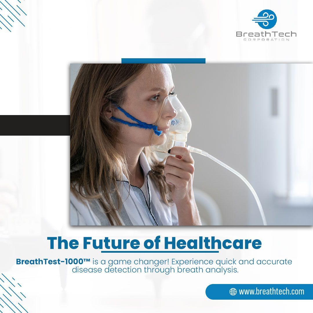 breathtech_corp's tweet image. BreathTech&apos;s BreathTest-1000™ is paving the way for a healthier world! Faster, more accessible disease detection is here, and it&apos;s the future of healthcare. 

#BreathTech #breathtesting #healthcare #healthtechnology #healthtech