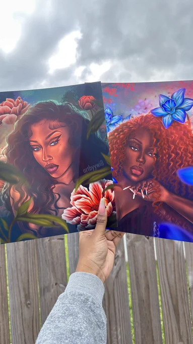 Added more colors to my artworks this year