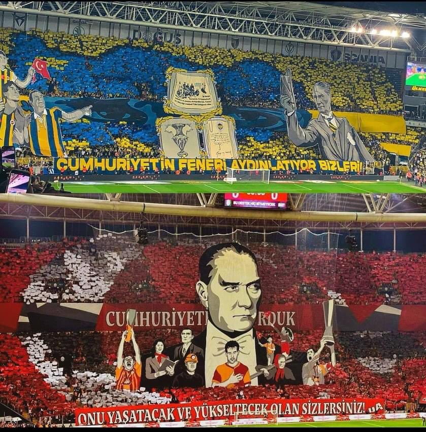 Çıkmayın maça biz sizinleyiz. Gerisini boşverin. <a href="/Fenerbahce/">Fenerbahçe SK</a> <a href="/GalatasaraySK/">Galatasaray SK</a>