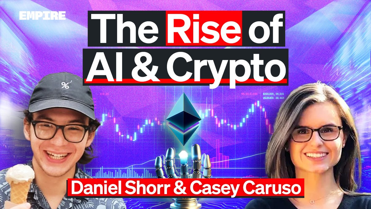 theempirepod's tweet photo. New episode with @caseykcaruso &amp; @realDanielShorr dissects:

- State of AI &amp; productization
- Decentralized compute access
- @ModulusLabs at the Crypto &amp; AI intersection 
- Future of verifiable AI

→ https://t.co/VALbs7fBrT
→ https://t.co/HZidFKWzQ6
→ https://t.co/bjx6qgUdgd https://t.co/Rzg3nUZ8kN