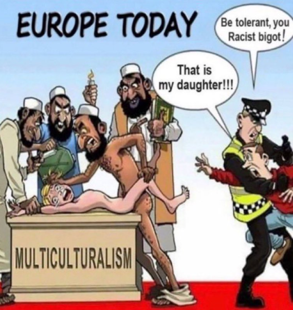 AliCologne's tweet photo. Muslimische Werte sind nicht kompatibel mit den westlichen Werten, deswegen können wir keine weiteren Flüchtlinge aus diesem Kulturkreis mehr aufnehmen.

Wer das auch denkt, kann gerne ein ♥️ hinterlassen. https://t.co/d50tiqW7KN
