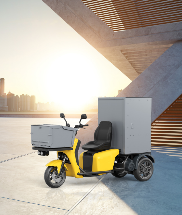 EMilerscom's tweet image. E-Milers en DPG Media sluiten 2023 af met een primeur! Deze week hebben we de 1e officiële @vRbike mogen afleveren. Deze elektrische driewieler is vanaf komend jaar het nieuwste product in ons assortiment. Wij wensen de bezorgers van @DPGMediaNL veel duurzame kilometers in 2024!