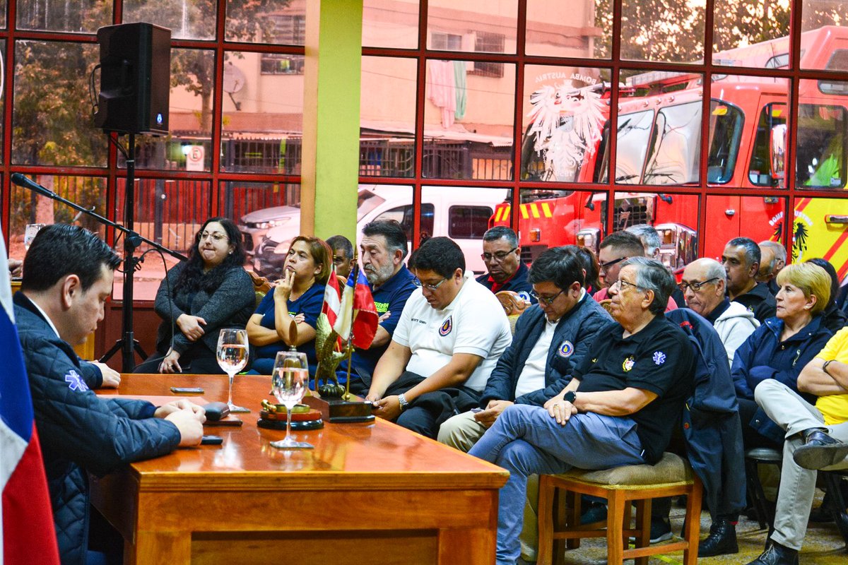 Bomberos Metropolitano Sur tweet media