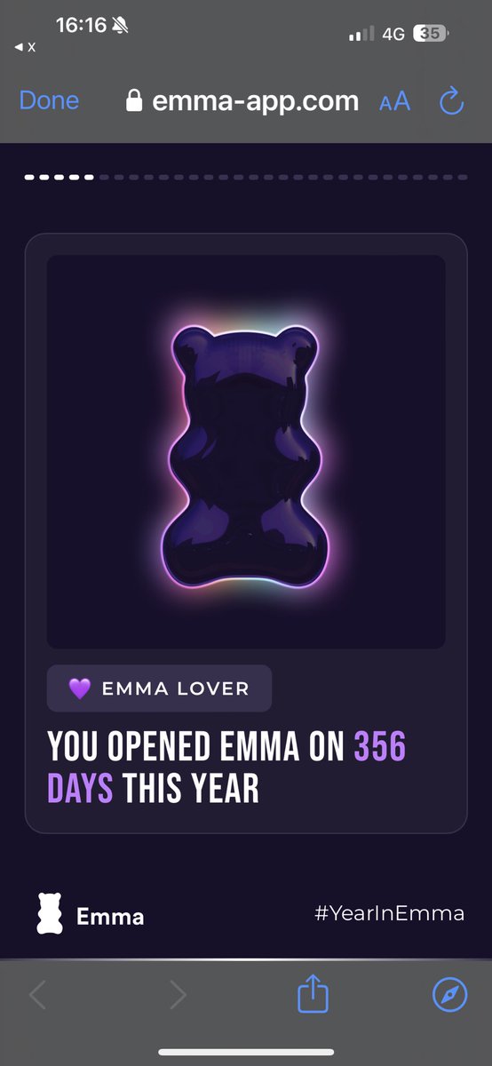 Addicted much 😂 #yearinemma
