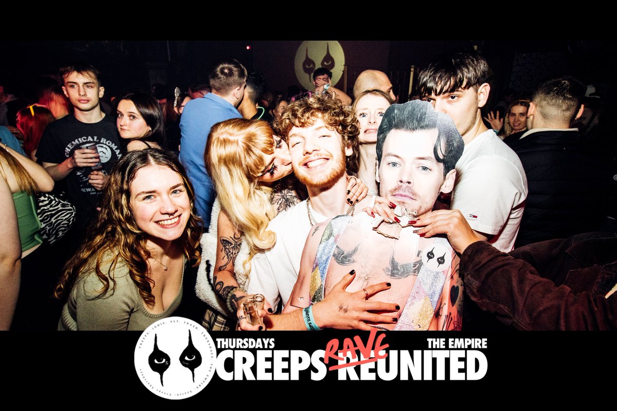 Creeps_Thursday's tweet photo. : ONE OF OUR CUTOUTS ESCAPED! LAST NIGHTS C R E E P S X EMPIRE PICS - https://t.co/BMD2Wc6dyg https://t.co/Jf5jg6tOqs