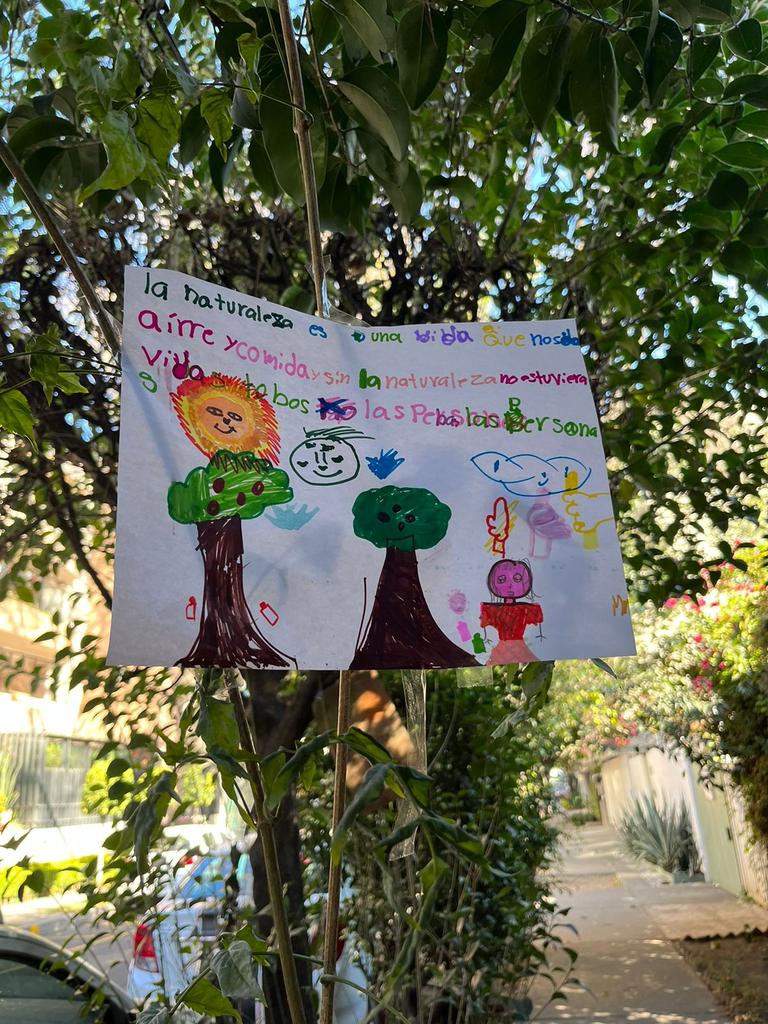 La lucha por nuestros árboles urbanos sigue. Gracias, Eugenio ❤🌳.