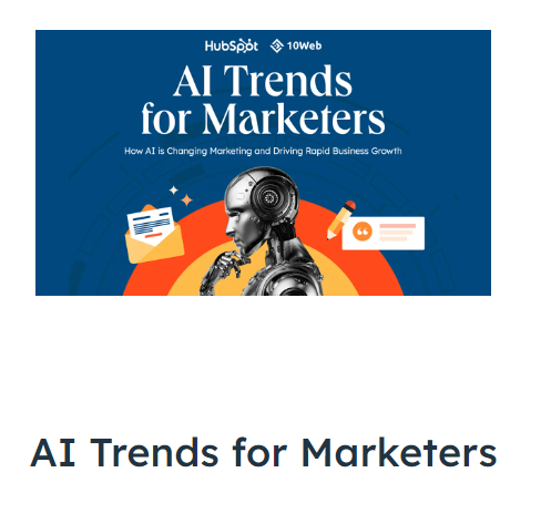 Stylistagroup's tweet photo. #AI  was one of the HOT topics of 2023, with people on both sides of the aisle sharing solid opinions in support of or against using AI tools. Here are some great suggestions from #Hubspot on how AI can be used to make your #marketing more efficient. https://t.co/xtEQdtxfKs https://t.co/RB3j78KkUS