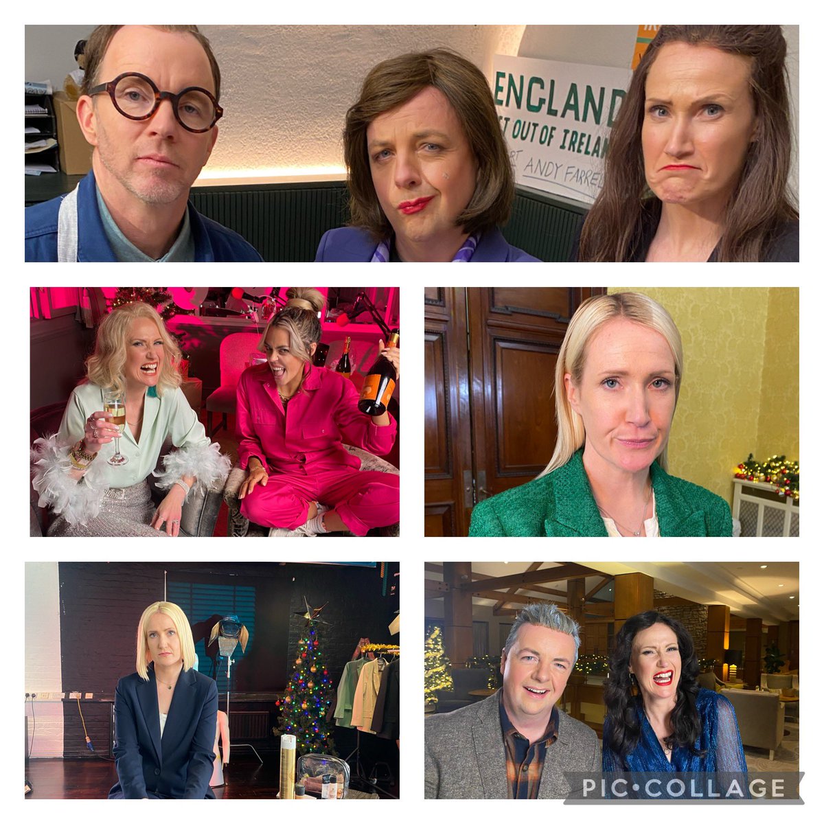 Great craic giving 2023 a good ‘aul kicking! Tune in at 9:30pm tonight, <a href="/RTEOne/">RTÉ One</a> for a fun look back on one hell of a year. Here’s to 2024! 🥳🎉🫠
#callankickstheyear <a href="/olivercallan/">Oliver Callan</a> <a href="/sirjamesofcots/">James Cotter</a> <a href="/TheDermotWhelan/">Dermot Whelan</a>