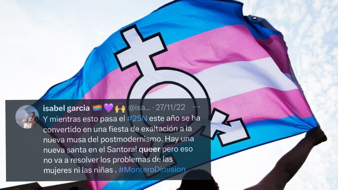 cgonzalezmas1's tweet photo. @_anaredondo_ @IgualdadGob @isagarciasanc #AnaRedondoDimision y cese inmediato de la #Terfa. A mí no me representa 🤮 https://t.co/s5A1lTLy2t