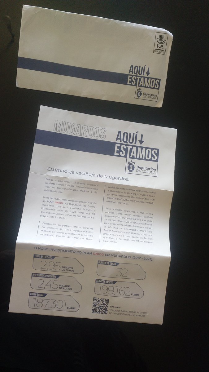 Vaya parece que ya empezó la campaña en #Galicia para algunos.. Diputación a Coruña

Ya tarda en aparecer un  Milei por estas latitudes tendría mi voto!!

#lospoliticossonelproblema