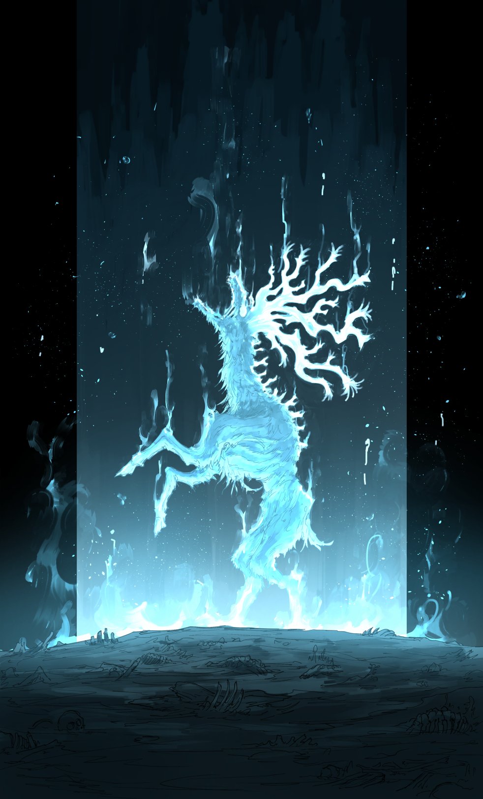 VideoArtGame on X: “Fan art | Elden Ring - Ancestor Spirit Artist 