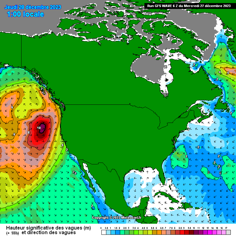 Shyvanyann's tweet photo. @rayzrlove @alex_le_bars Un lien avec une tempête au large du pacifique à ce moment-là ? Ce n'est qu'une hypothèse mais les prévisions du modele GFS indique cette piste. https://t.co/an3A8u6Evh