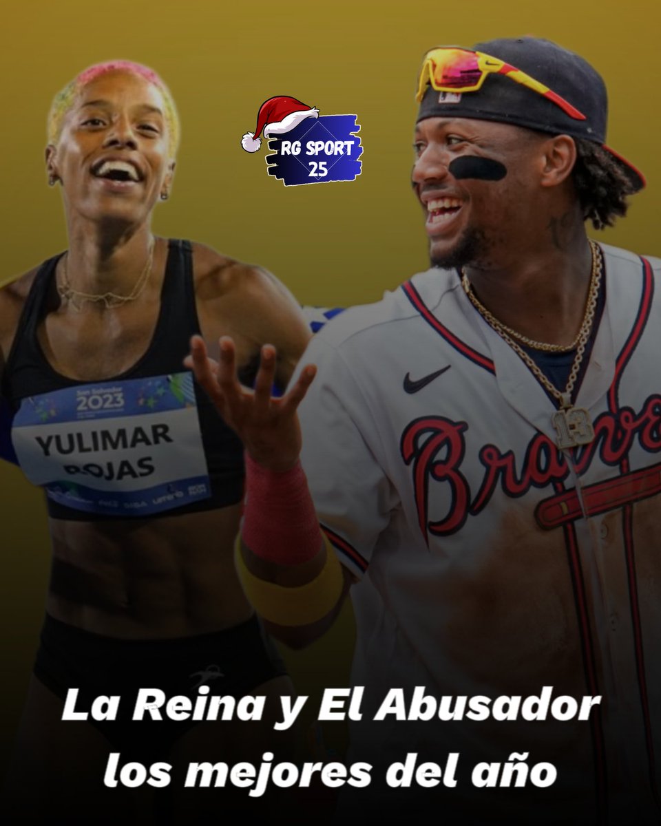 Yulimar Rojas y Ronald Acuña Jr. fueron elegidos Atletas del Año 2023 por el CPD (Círculo de Periodistas Deportivos) 🔝🥇🇻🇪

#yulimarrojas #yulimar #saltotriple #ronalacuñajr #ronalacuña #elabusador #lareina #venezuela #béisbol #29diciembre