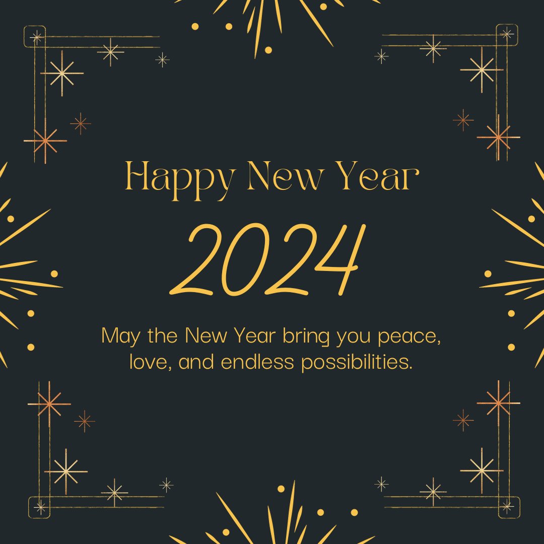 🎉 Ringing in the New Year! 🌟 Our office will be closed on Monday for New Year's Day. Wishing everyone a joyful celebration and a fantastic start to 2024! 🎆🏢