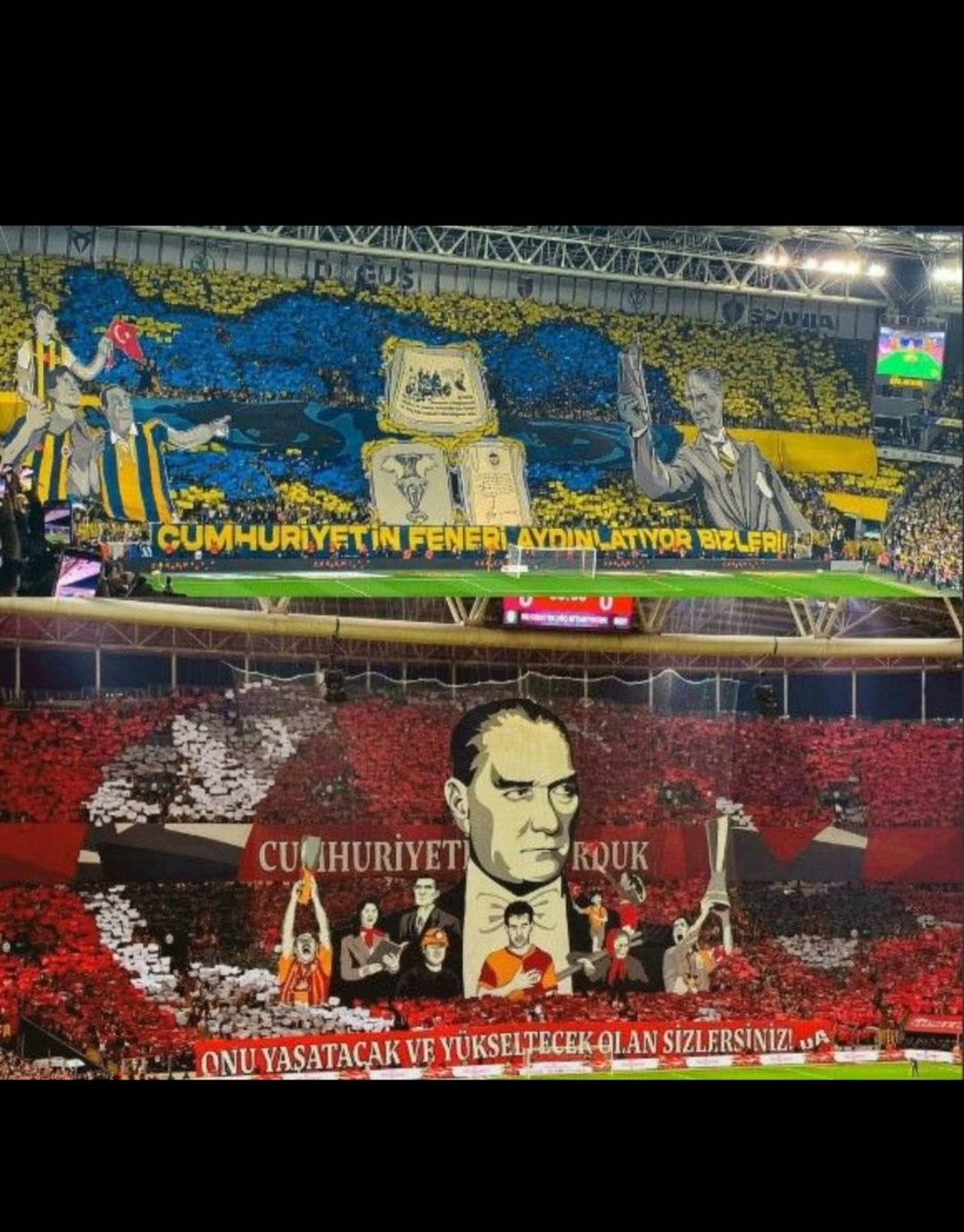 GuzelMuhammed's tweet photo. Biz sizden futbol degil, savasmayi bekliyoruz #süperkupa https://t.co/M5Rq3dALBQ