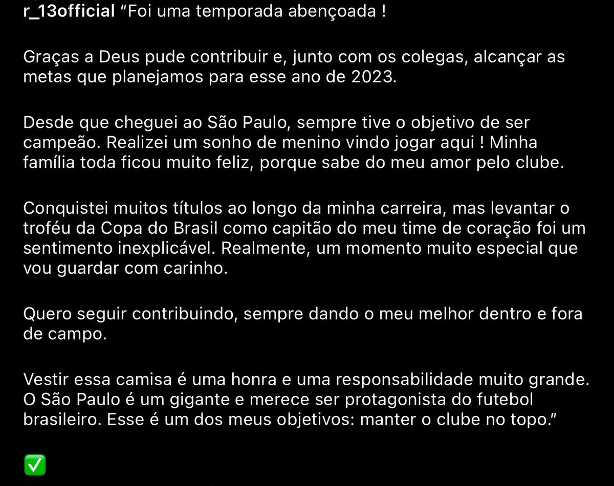 O Rafinha, no Instagram 🥺