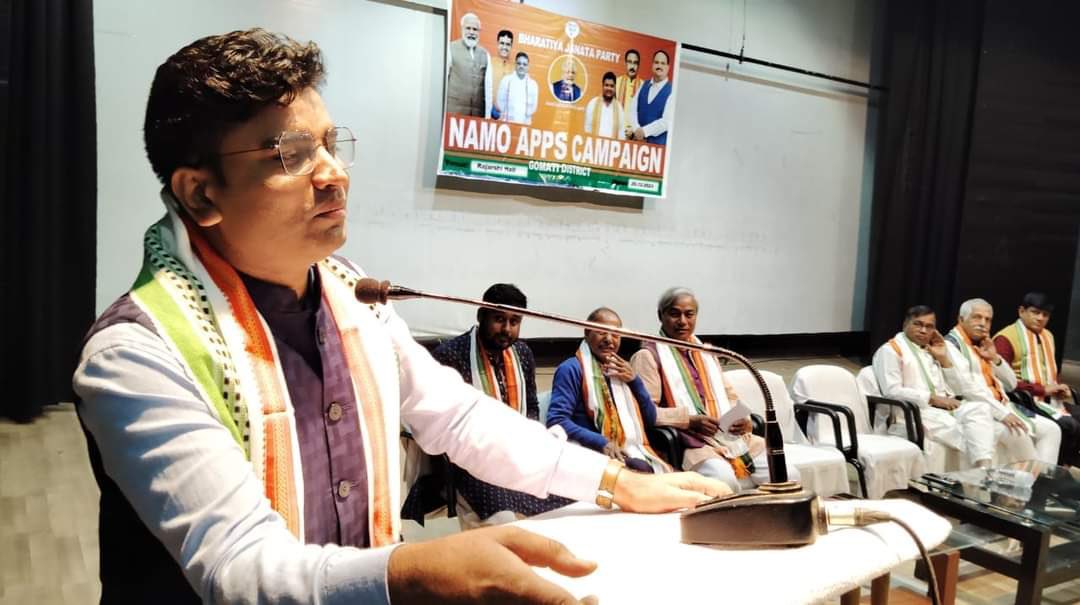 chandandnath's tweet photo. I extend my heartfelt thanks to the National and State leadership for appointing me as the State Coordinator #NaMoAppCampaign of @BJP4Tripura, adding significant responsibility to my role. Responding to PM @narendramodi ji's call is an honor🙏
#ViksitBharatAmbassador https://t.co/jQlZb14YaO